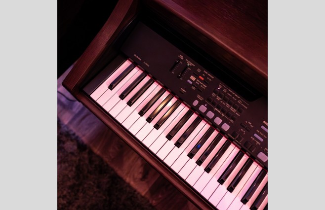 Technics SX-PR602 Satin Mahogany Digital Piano, Used - Complete Package (SN:X98B2148) - Image 6